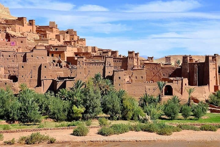 Atlas Day Trip to Ait Ben Haddou via Tizi n'Tichka: High Atlas Views & Berber Kasbahs