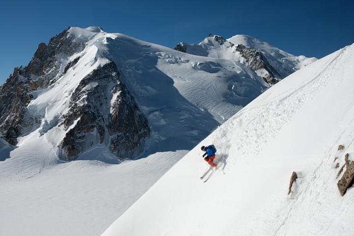 Chamonix Skiing Day Trip from Geneva: Ski the Mont Blanc Massif