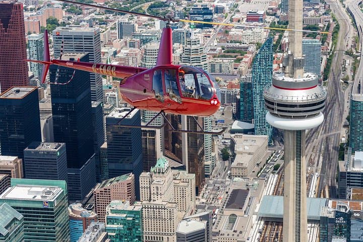 Toronto Helicopter Tour: 7-Minute Skyline Flight Over Lake Ontario