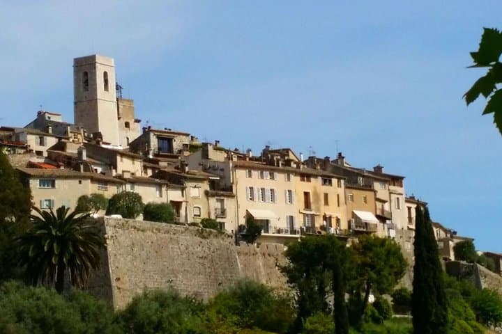 Saint-Paul-de-Vence Private Tour & Organic Wine Tasting — From Nice
