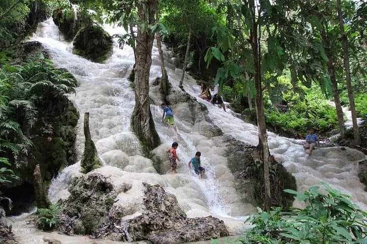 Chiang Mai Sticky Waterfall, Zipline & Karen Long-Neck Village — Private Day Tour