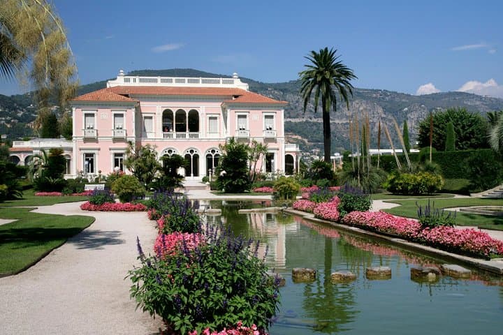 Rothschild Legacy: Villa Kérylos, Villa Ephrussi & Eze Perfume Tour from Cannes