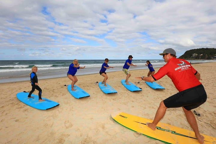 Gold Coast Full-Day Learn to Surf: Fingal Head Lessons & Whale Watching photo 2