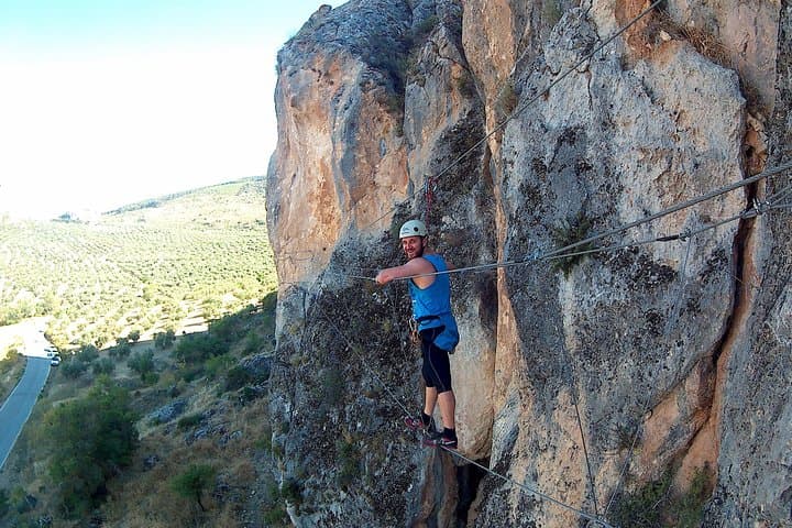 Via Ferrata in Moclín: Beginner-Friendly Vertical Route Near Granada