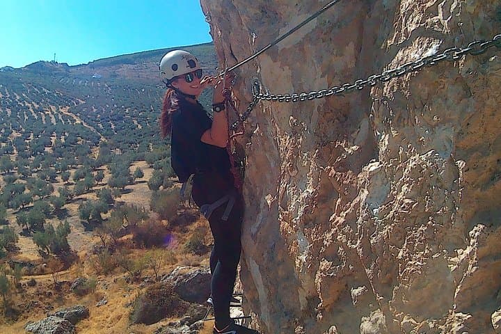 Via Ferrata in Moclín: Beginner-Friendly Vertical Route Near Granada photo 2