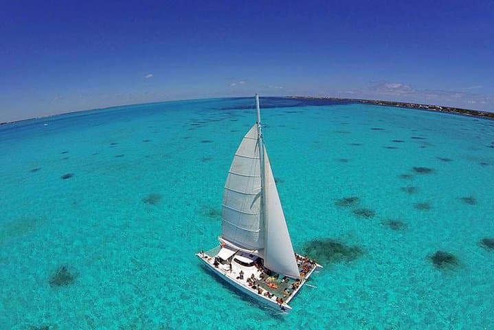 Catamaran Adventure from Cancun to Isla Mujeres — Full-Day Sail & Snorkel