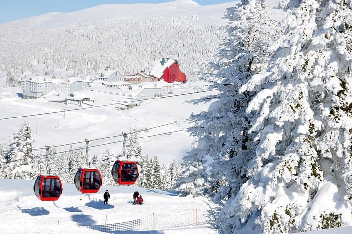 Bursa & Uludag Day Trip from Istanbul: Cable Car, Mountain Barbecue and Skiing