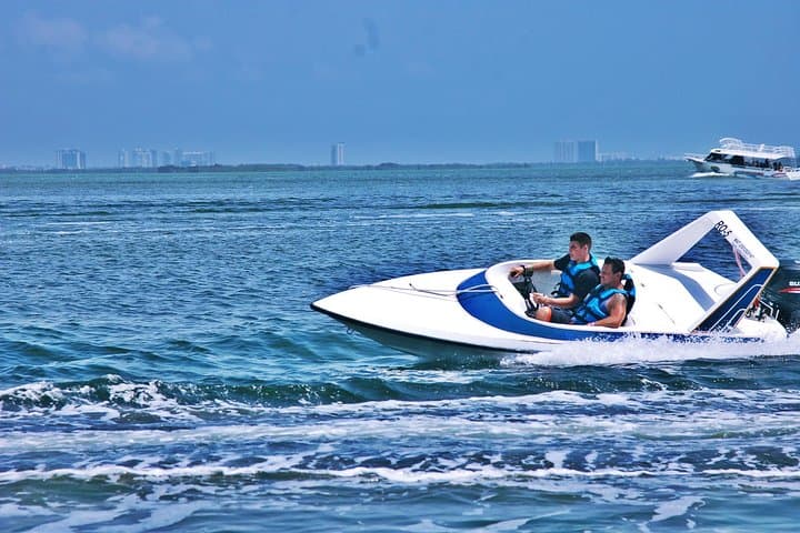 Drive a Speedboat to Angel Reef: Cancun Jungle & Snorkel Adventure photo 2