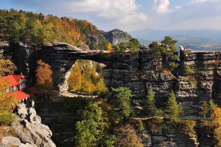 Explore Czech-Saxon Switzerland: Pravčická Brána, Bastei & Kamenice Gorge Private Tour photo 2
