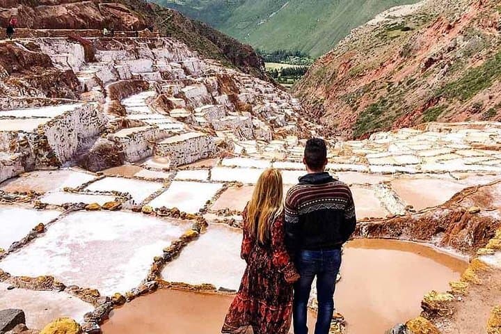 Exploring Maras Salt Mines, Moray Terraces & Chinchero Textiles from Cusco photo 2