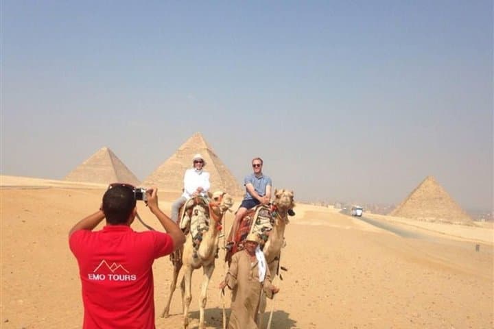 Giza Pyramids Private Day Tour: Camel Ride & Egyptian Museum Experience photo 2