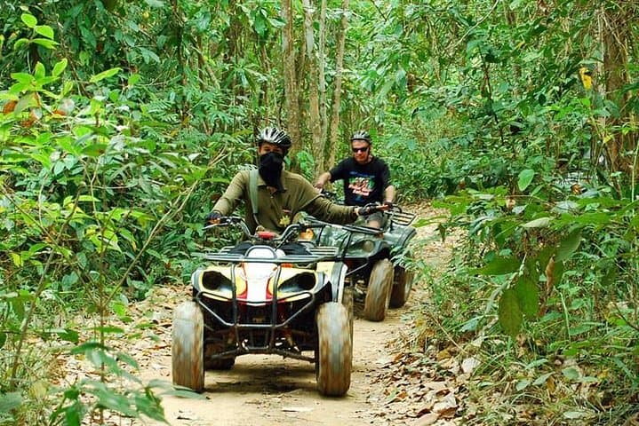 Phang Nga Whitewater Rafting and Rainforest ATV Adventure from Phuket