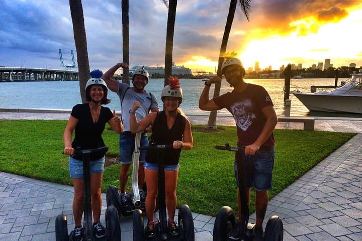 South Beach Sunset Segway Tour to Star Island — Evening Art Deco Glide