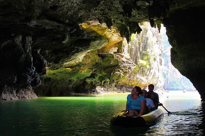 Phi Phi & James Bond Island Speedboat Day Tour: Snorkel, Canoe and Stilt Villages photo 2