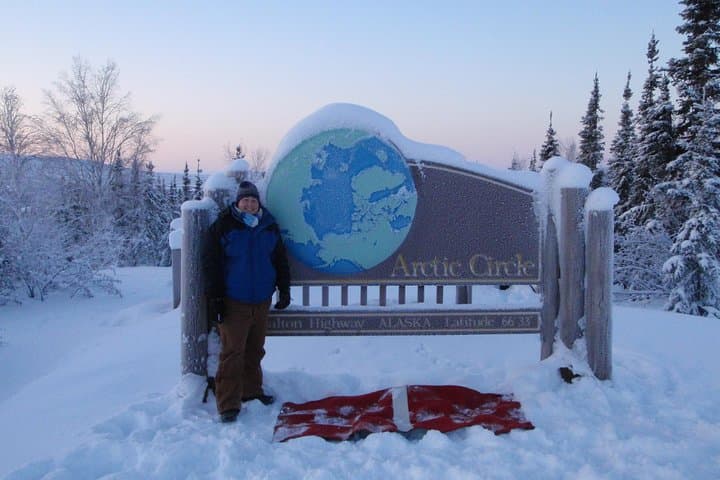 Arctic Circle Winter Drive Adventure: Exploring Alaska’s Dalton Highway in Deep Freeze