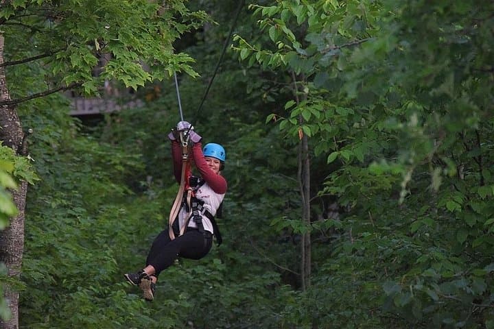 Wildman Zip Line Tour on the Menominee River — 5-Line Canopy Adventure Near Menominee, MI photo 2