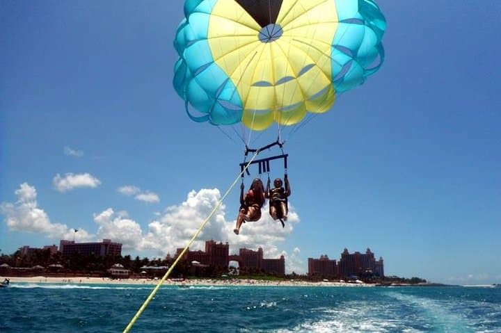 Sky-High Parasailing Over Cabbage Beach, Paradise Island photo 2