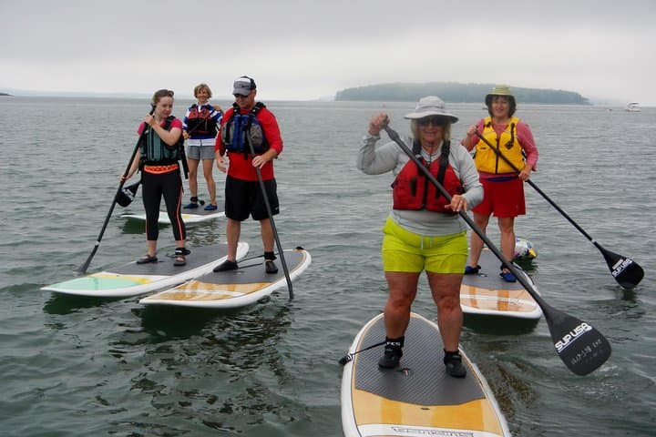 Paddle-and-Shuck: SUP Tour and Oyster Tasting on Casco Bay