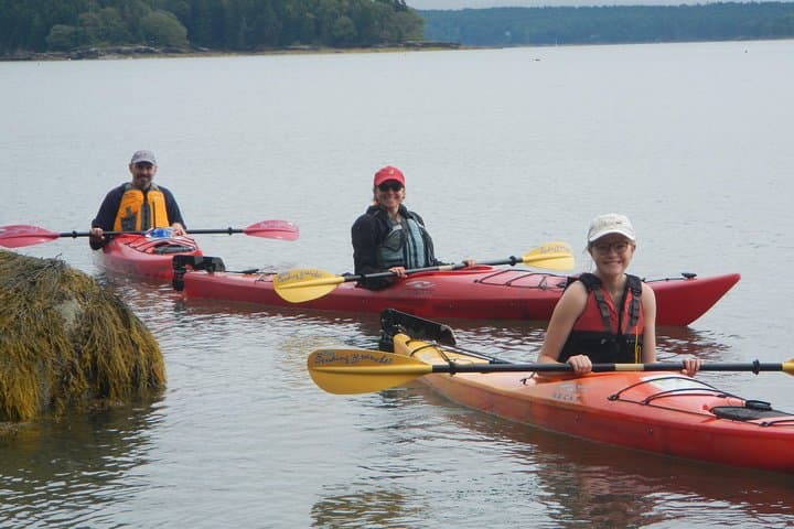 Sea Kayak Island Tour in Casco Bay — Guided Paddling from Mere Point