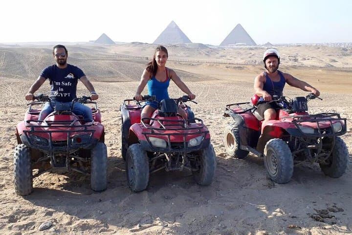 Giza Pyramids Quad Bike and Camel Ride: Sunset Desert Adventure photo 2