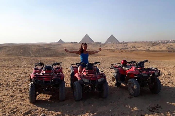 Sunset Quad Ride and Giza Sound & Light Show with Dinner