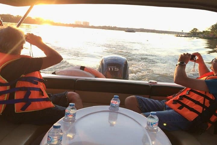 Saigon Sunset Speedboat Cruise: Evening Canals & Phu Chau Floating Temple photo 2