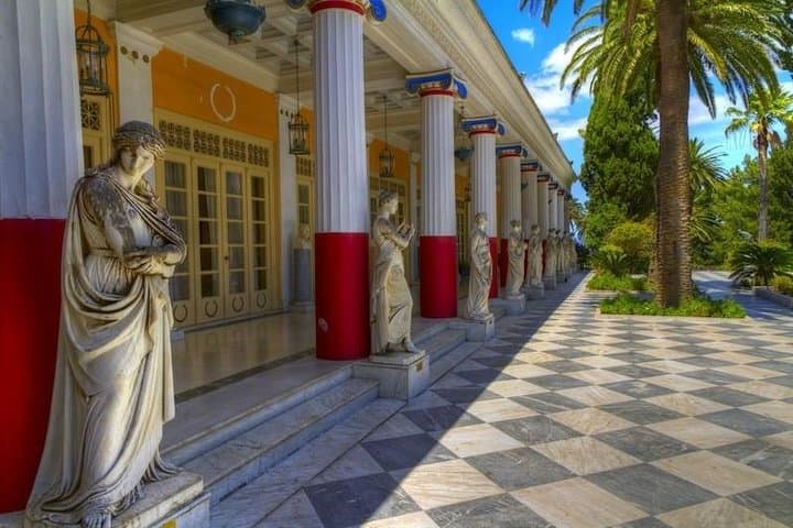 Achillion to Paleokastritsa: Corfu Half-Day Private Tour of Palaces, Monastery & Sea Views photo 2