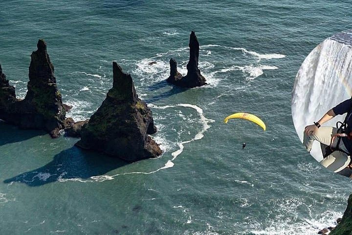 South Coast Paragliding and Private Day Tour from Reykjavik — Tandem Flight Over Iceland photo 2