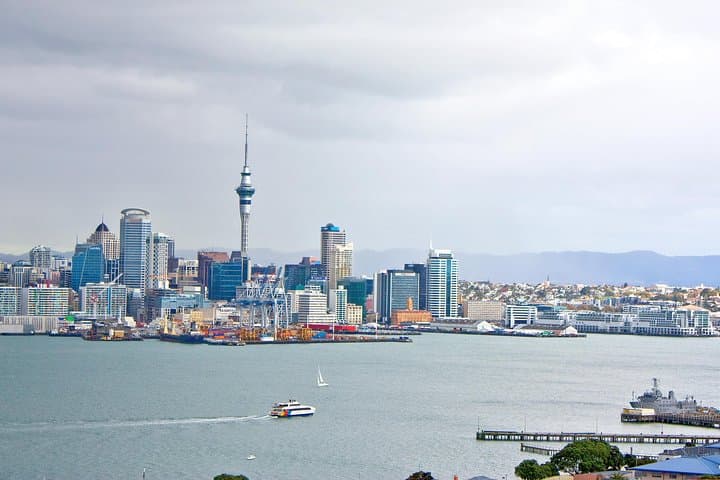Auckland City to Piha: Full-Day City Highlights, Rainforest Walk & Black‑Sand Beach Experience
