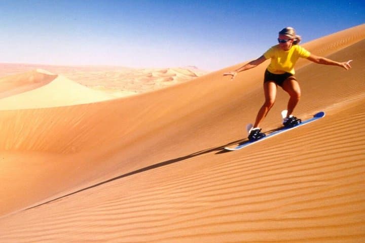 Private Morning Desert Safari: Dune Bashing, Sandboarding & Camel Ride in Dubai photo 2