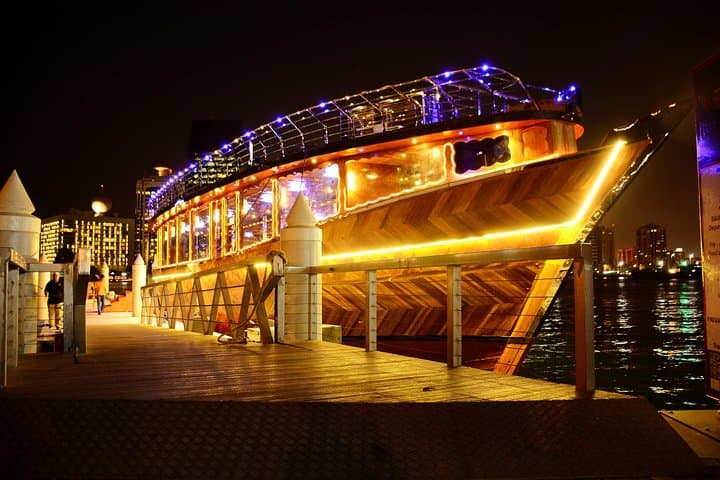 Dubai Marina Dhow Dinner Cruise — 5-Star Buffet Under the Skyline