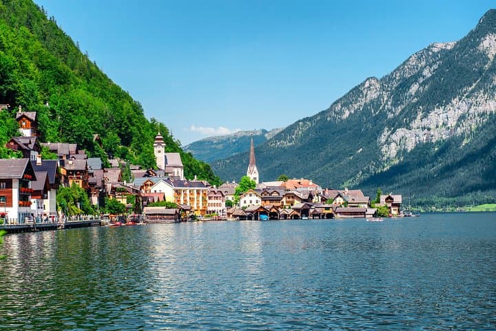 Hallstatt Private Day Tour from Salzburg — Salt Mine, Lake Walk & Dachstein Views