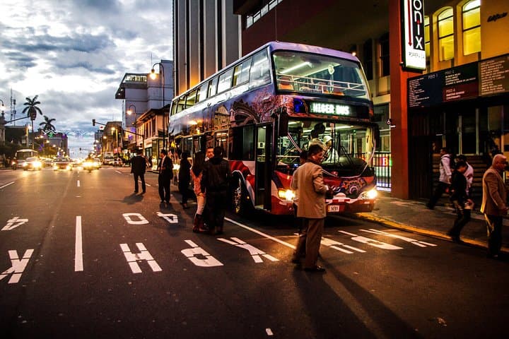 San José Evening Bus Tour: Dinner, Culture & Historic Downtown Highlights