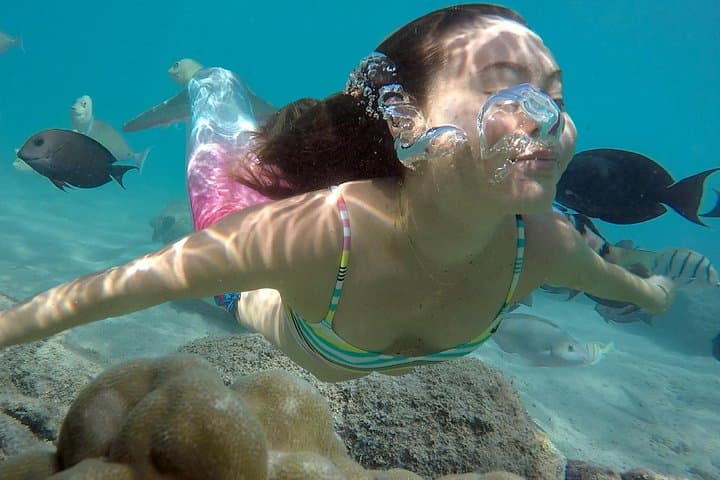 Mermaid Snorkel Adventure at Magic Island — Waikiki Mermaid Video Tour