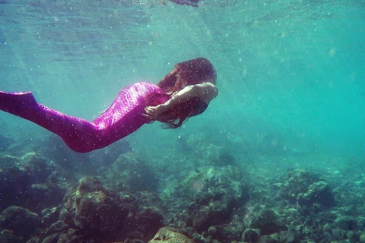Mermaid Snorkel Adventure at Magic Island — Waikiki Mermaid Video Tour photo 2