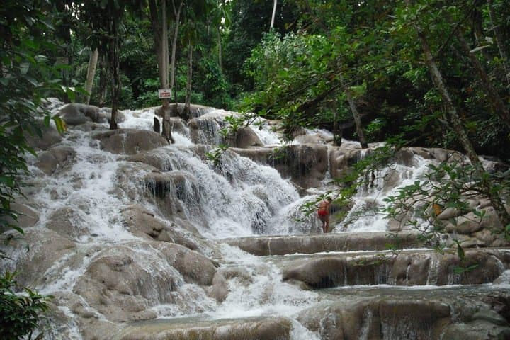 Climb Dunns River Falls from Ocho Rios — Guided Waterfall Hike with Hotel & Port Pickup