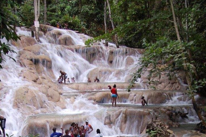 Dunn's River Falls & Blue Hole Combo — Ocho Rios Waterfall Hike, Rope Swings & Cliff Jumps photo 2