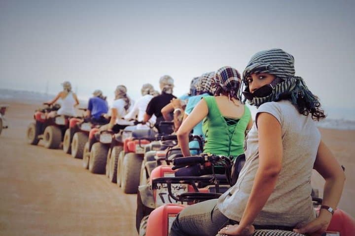 Hurghada Desert Super Safari: Jeep & Quad Adventure with Bedouin BBQ photo 2