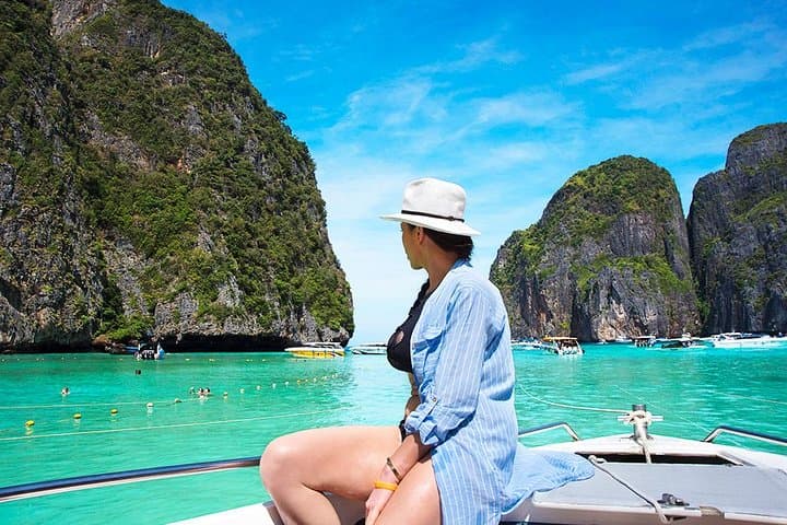 Krabi to Phi Phi Islands by Speedboat: Full-Day Phi Phi Don & Maya Bay Adventure