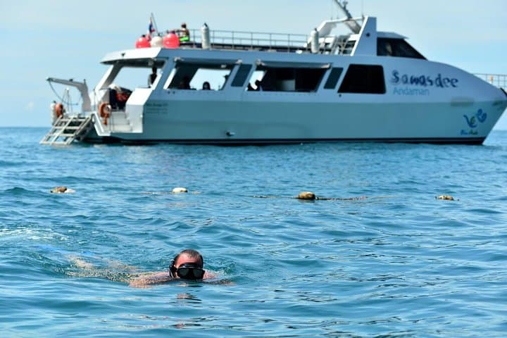Blu Anda Catamaran Phi Phi Day Cruise from Phuket — Snorkeling, Beaches & Maya Bay
