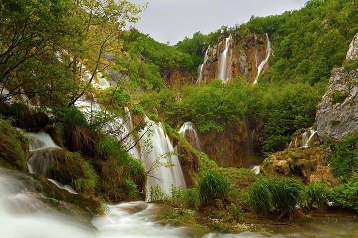 Private Plitvice Lakes Guided Walking Tour — Skip-the-Line Boat, Train & Waterfall Loop