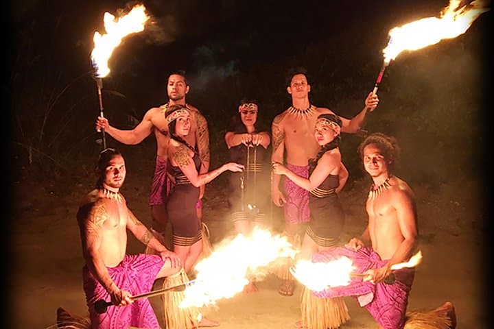 Polynesian Fire Luau & Dinner Show in Daytona Beach — Evening Performance and Buffet