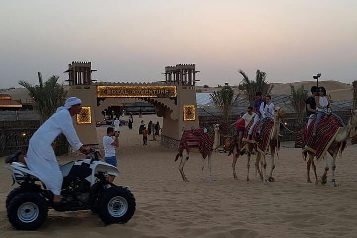 Morning Desert Safari: Quad Bikes, Dune Bashing & Camel Ride in Dubai
