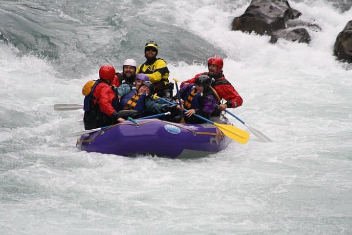 Three-Canyon Six Mile Creek Class V Rafting — Half-Day from Hope, Alaska