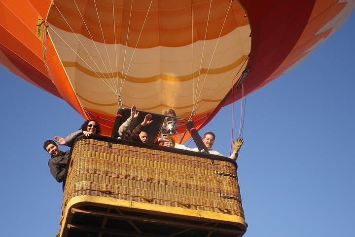 Sunrise Hot Air Balloon Over Montserrat — Barcelona Morning Flight