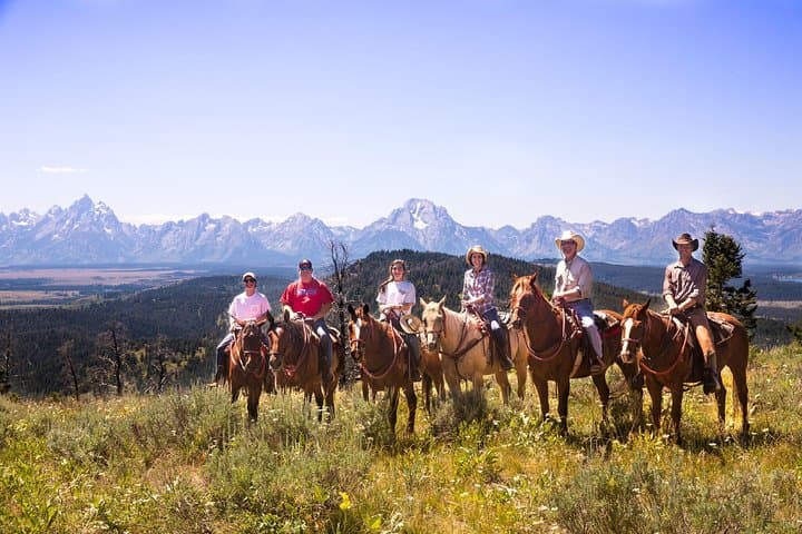 Horseback Riding with Grand Teton Views — Jackson Hole Trail Rides photo 3
