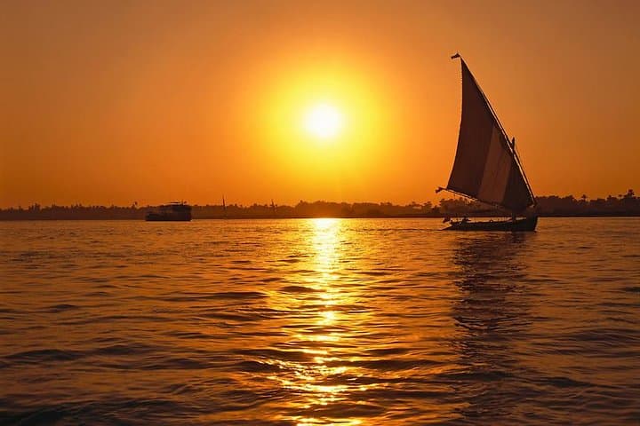 Felucca Ride on the Nile in Cairo — Sunset Cruise and City Lights photo 2