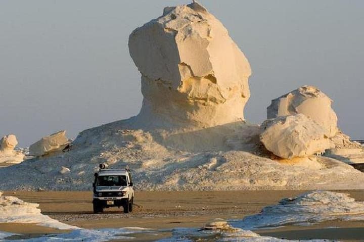White and Black Desert Safari: Overnight Camping & Bahariya Oasis Adventure from Cairo
