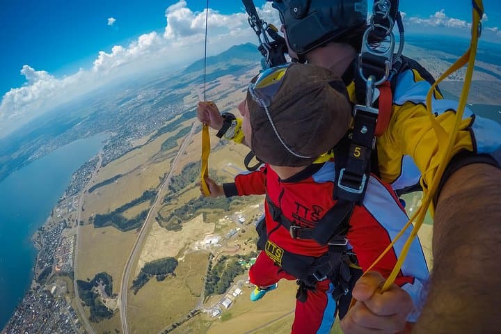 Lake Taupo 12,000-Foot Tandem Skydiving — Freefall Over New Zealand's Central Plateau photo 4