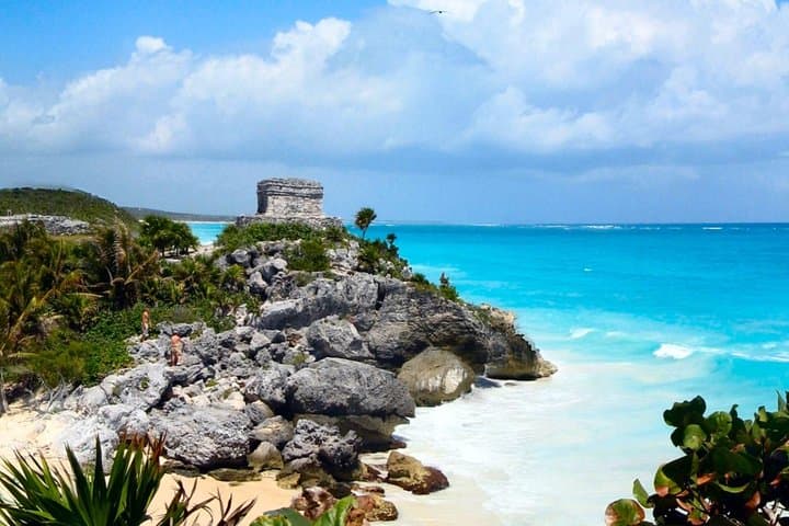 Tulum, Coba & Cenote Day Tour from Cancun — Climb Coba, Swim a Cenote & Stroll Quinta Avenida